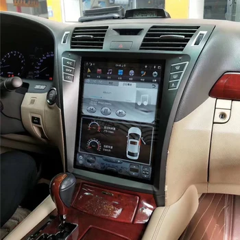 Avto Multimedijski Predvajalnik, Stereo GPS DVD Navigacijski NAVI Android Zaslon za Lexus LS 460 LS460 AWD 2006~2012