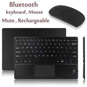 Dotaknite Se Možnosti Bluetooth Tipkovnica Za Android, Windows Sistem Tablični Računalnik Prenosni Računalnik Brezžično Tipkovnico Bluetooth, S Sledilno Tipkovnico