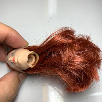 1/6 lestvici Evropske in Ameriške ženske star glavo carving rdeče lase za 12 inch premično lutka telo model