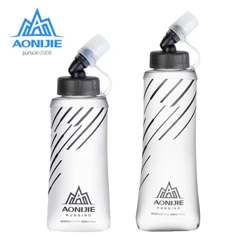 Aonijie BPA Free Mehko Bučko Steklenico Vode Zložljive Hidratacija Vode Mehur Za Tekaški Maraton, Kolesarski Poti, ki Teče SD21