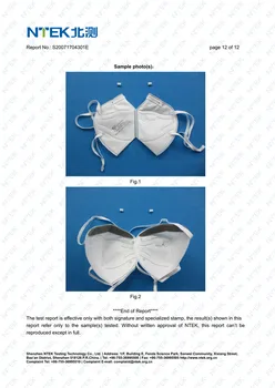 10pcs Laianzhi KP302 FFP3 Masko CE EN149 Glavo Delcev Respirator Zložljiva Razpoložljivi Prahu Obraz Delovne Zaščitne Maske