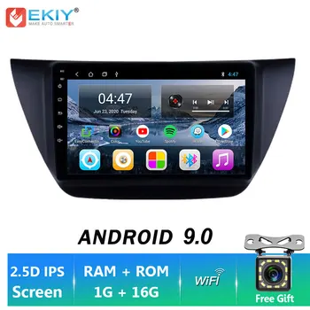 EKIY IPS Android 9.0 2DIN avtoradio 1G+16 G WIFI DVR Za MITSUBISHI LANCER IX 2006-2010 Stereo Multimedijske GPS Navi Video Predvajalnik