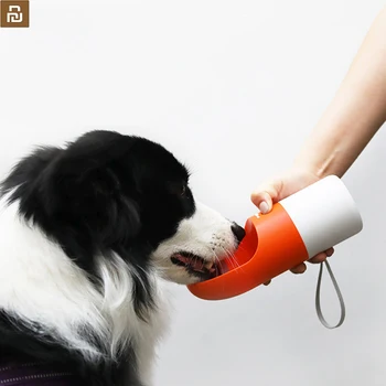 Youpin MOESTAR RAKETA 270ML Prenosni Pes Steklenico Vode Moda Ljubljenčka Psa Potovanja Steklenico Vode Razpršilnik