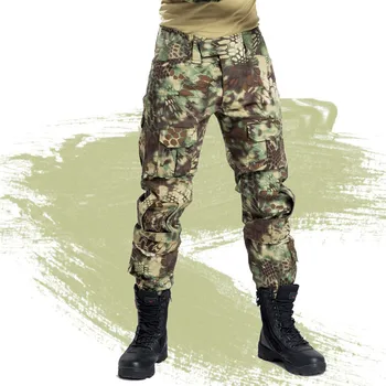 Taktične Vojaške Hlače Moški Prikrivanje Tovora Airsoft Paintball Hlače SWAT Vojski Special Vojak, Lovec na Področju Dela, Boj proti Hlače