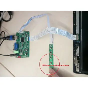 Za B156XTN01.0 30Pin HDMI DIY Krmilnik odbor KOMPLET za monitor VGA EDP LED ZASLON 15.6