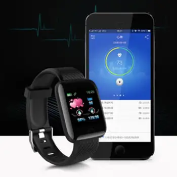 Smart Nepremočljiva Watch Bluetooth Športna Zapestnica Manšeta IP67 Srčni utrip, Krvni Tlak LCD Ura Fitnes Tracker Monitor Band