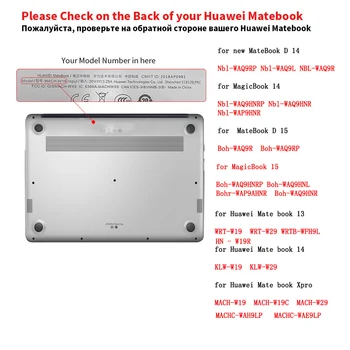 Laptop Primeru Za MateBook D 14 : NBL-WAQ9R Nbl-WAQ9RP Nbl-WAQ9L /MateBook D 15 Matebook 13 14 X Pro 13.9 inchs Čast MagicBook 15