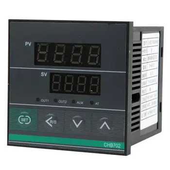 BERM CHB702 Termostat Inteligentni Digitalni Prikaz Temperature Krmilnik Rele/SSR Izhod AC180-240V 0-400 Stopinj Celzija