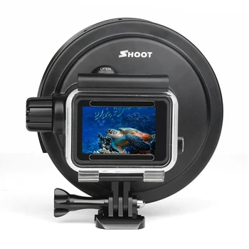 USTRELIL Vodotesno Ohišje Ohišje za GoPro Hero 7 6 5 Črn Podvodno Potapljanje Zaščitna Primeru Rdeče Filter za Go Pro 7 6 5 Opremo