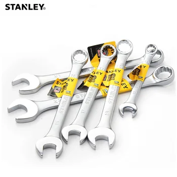 Stanley 1-Delni Osnovni Univerzalni Ključ Moment 6 do 32mm Kombinacija Ključ z Zlepek 12-točke Odprto Mehanično Delavnico Orodja