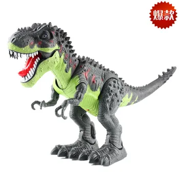 Nova Električna dinozaver velikosti Hoja dinozaver robot igrača lahko hodi, da zvok s svetlobo Tyrannosaurus Rex igrače darilo za otroke