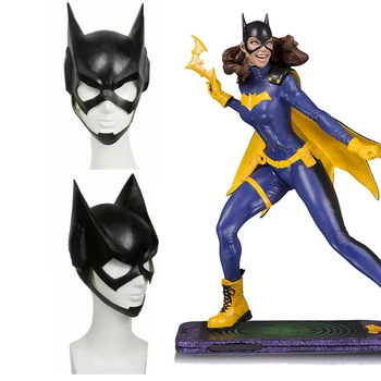 Coslive DC Comics Batgirl Masko Batman Latex Čelada Cosplay Kostum Rekviziti Pribor Film Replika Ženske Halloween