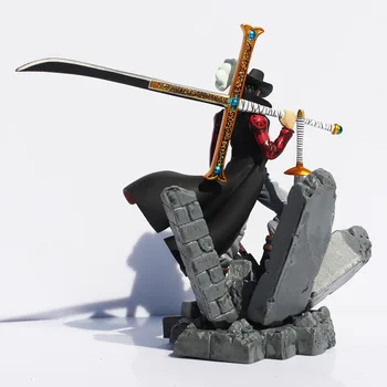 En Kos Luffy In Dracule Mihawk PVC Akcijska Figura, Igrače, Lutke 6inch 15 cm Zbirka Model Brezplačna Dostava