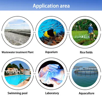 Swiming Akvarij Bazen Pitne Vode Tester TDS ES Ph Tal, Vlage Merilec Kakovosti Vode Merilno Orodje Digitalni LCD Zaslon
