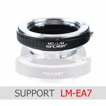 Brezplačna Dostava K&F Koncept adapter fit LM-EA7 za Minolta MC MD objektiv Leica M fotoaparat M-P M240 M10 M8 M9 M7 M6 M5 M4 MP MD CL
