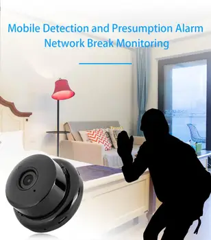 Brezžični Mini WIFI IP Kamero 720P Cloud Storage Ir Nočno Vizijo Smart Home Security Baby Monitor Zaznavanje Gibanja