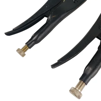 Visoka kakovost 4pcs sile klešče nastavite jeklo črna toplotno obdelavo gospodinjskih kombinacija orodje žice, rezalniki, striper (desorber) robljenjem