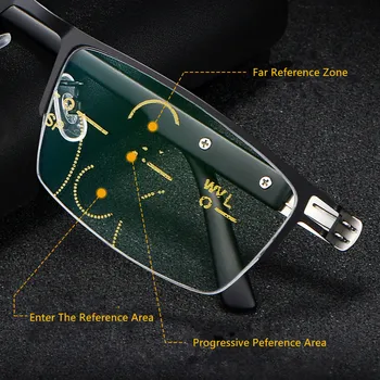 LOUISE STARNew Poslovnih Photochromic Multifokalna Obravnavi Očala Anti-utrujenost Daljnovidnost Obravnavi Očala Modna Športna sončna Očala