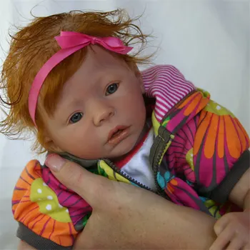 Nova 18-inch ponovno rojstvo Dojenčka Lutka Plesni DIY Unpainted Lutka Kit Prerojeni Lutke Accesoires
