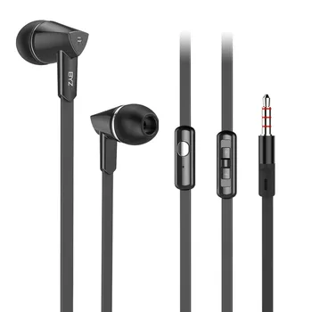 BYZ SE570 3,5 mm Slušalke V uho Mic+Odgovori Telefon+kontrolnika za Glasnost za Xiaomi iphone HTC Huawei Samsung Vivo
