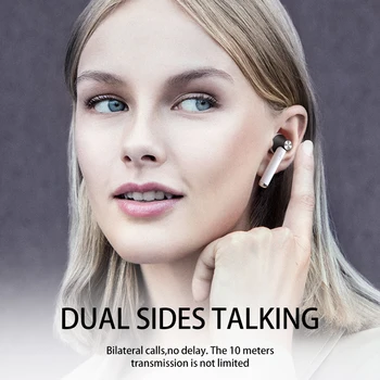 D019 Prenosni TWS Brezžična tehnologija Bluetooth 5.0 Slušalke 3D Stereo Slušalka Slušalke Led Digitalni Zaslon Polnjenje Primeru