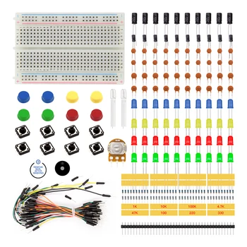 KS Starter Kit za Arduino Upor /LED / Kondenzator / Skakalec Žice / Breadboard upor Kompleti