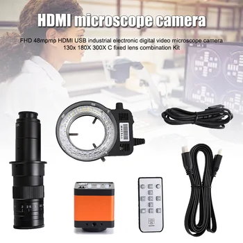 48MP Mikroskopom Kamera, HDMI Industrijske Mikroskopom Digitalno Video Kamero za Industrijo FKU66