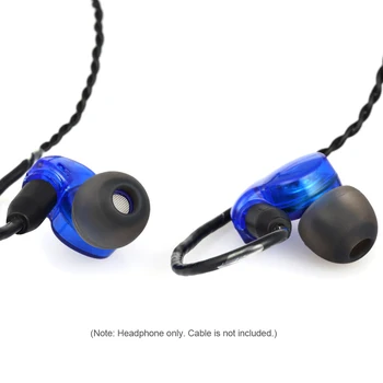 Zamenljive Slušalke Športne Slušalke 10 mm Dinamičnega Voznika Slušalke Snemljiv Čepkov za Shure SE535 SE846 UE900 Slušalke Kabel