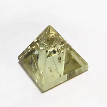 24g visokokakovostnih citrine kristali kremena Piramida kamni in kristali obelisk točke, Čakre Gemstone Zdravljenje Reiki