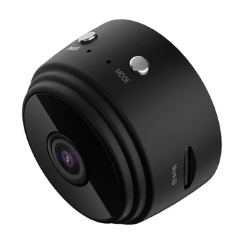 A9 Mini IP Kamera / V380 Pro App 128G Brezžično WiFi Omrežje, nadzorovati Varnostne Noč Različica Kamera HD 1080P 150-stopinjski kot Gledanja