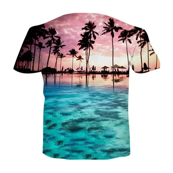 Alisister 3d T Shirt Flamingov Aloha Hawaiian Poletje T-Shirt Moški Ženske Grafika, Tiskanje Tees Camiseta Hombre EUR Velikost Vrhovi Dropship