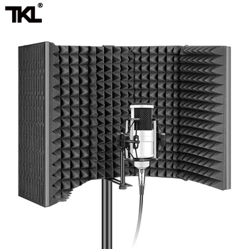 TKL YY-401 Mikrofon Izolacije Ščit najnovejše zložljiva glas kabina Surround zvoka in zvočnih izolacijskih kritje zvočna izolacija zaslon