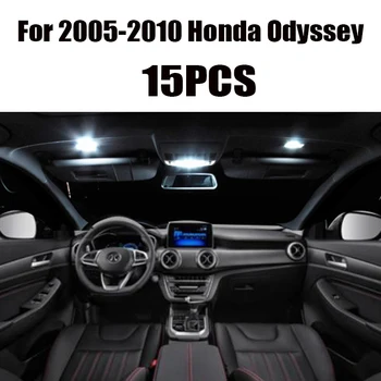 Za 1999-2019 Honda Odyssey Bel avto dodatki Canbus Napak LED Notranjosti Branje Svetlobe Svetlobni Kit Zemljevid Dome Licence Lučka