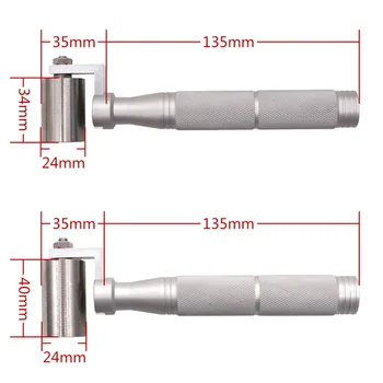 34 mm/40 mm, iz Nerjavnega Jekla Ploščati Pritiska Valj Ozadje Uporabljati Ročno Orodje W/ Bimetallic Ležaj