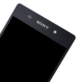 Črno Za Sony Xperia Z2 L50W D6502 D6503 LCD-Zaslon Računalnike Zaslon na Dotik Skupščine Zamenjava Komplet Del+Lepilo+Orodja za Popravilo