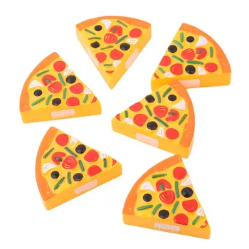 6 Kos/set Simulacije Pizza Otroci Kuhinja se Pretvarjamo, Igra Igrače Kuhanje Hrane Igre Otroke Klasičnih Ustvarjalne Rezanje Igrače Darilo