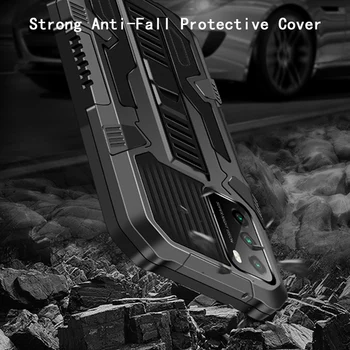 JKaiSen Shockproof Oklep Nosilec Zaščitna torbica Za Xiaomi POCO M3 Močan Anti-Spusti Oporo Primeru Telefon Za Xiaomi POCO X3 NFC