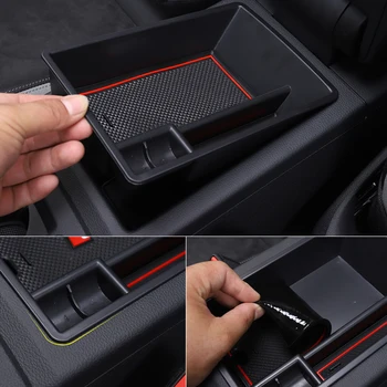 Avto Styling Avto Armrest Škatla za Shranjevanje Za Audi Q3 F3 2019-Danes LHD Konzole Armrest Škatla za Shranjevanje Kritje Auto Dodatki