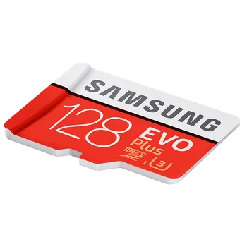 SAMSUNG za Pomnilniške Kartice EVO PLUS 128GB micro SD SDHC SDXC Razred CLASS10 UHS-I U3 4K TF Kartice Trans Flash microSD