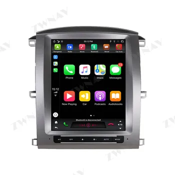 ZWNAV Android 9.0 PX6 Navpično Zaslon, GPS Navigacija za Lexus LX470 za Toyota LC100 2002-2007 Avtomobilski Stereo Audio Player glavne enote