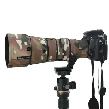 ROLANPRO Najlon Nepremočljiva Objektiv Prikrivanje Plašč Dež Kritje za Nikon AF-S 500mm F5.6E PF ED VR Objektiv Zaščitna Primeru Pištole Oblačila