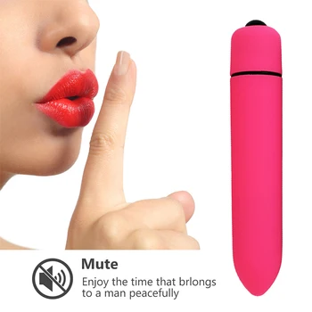 Seks Izdelkov Mini Bullet Vibrator Za Ženske AV Palico G-spot Klitoris Stimulator Nepremočljiva Sex Igrače Za Žensko Erotični Pripomočki