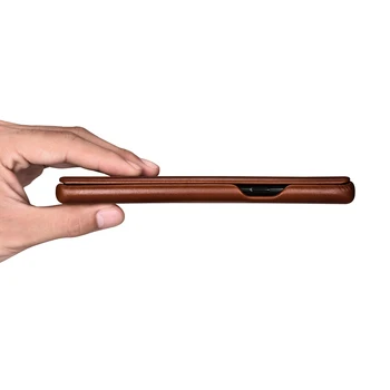 Pravega Usnja Flip Case za Samsung Galaxy Note 9 Letnik Poslovnih Cowhide Vitek Pametni Telefon Pokrovček za Samsung Opomba 8