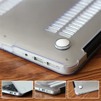Novo A2251 A2289 Kristalno Trdo Lupino Laptop Primeru Za Macbook Pro 16-inch 2019 A2141 Air 13 zadevi Pro 13 12 15 11 Dotik Bar primeru