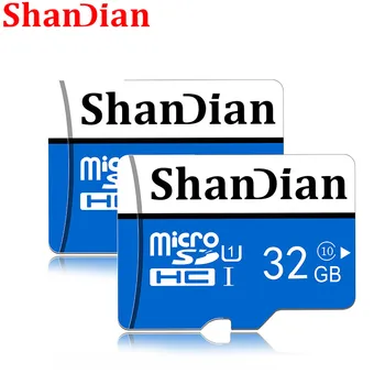 SHANDIAN Original Smart SD Class10 do 95MB/S Smartsd 128GB/64GB/32GB/16GB class 10 do 80MB/S za Telefone, Fotoaparate,