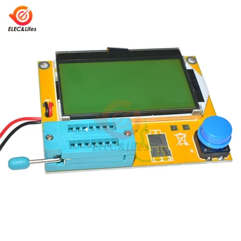 LCR-T4 Digitalni LCD Tranzistor Tester Multimetro Meter Osvetlitev Diode Triode Kapacitivnost ESR Meter Za MOSFET/JFET/PNP/NPN L/C
