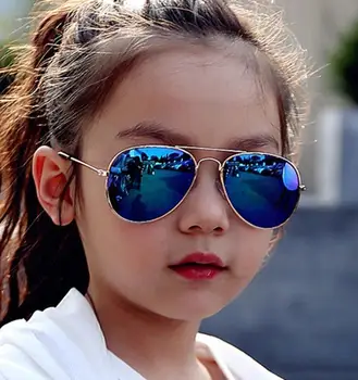 LongKeeper Nov Modni Fantje, Dekleta, Otroci sončna Očala blagovne Znamke Design Retro Srčkan Pilotni sončna Očala Otrok Oculos De Sol Gafas UV400
