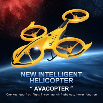 2020 Novo H853 RC Brnenje Quadcopter Stunt Daljinsko upravljanje Zaprtih žaba Skače Let Flip Vrgel Začetek Letenja Helikopterja Otroci Igrače