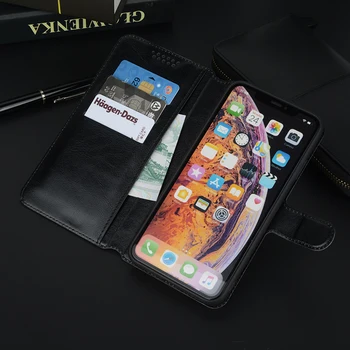 Flip Denarnica Usnje Telefon Primeru Kritje za LG G3 Premagal G3S S3 mini D722 D725 D728 D724 D850 D851 D855 Črni Torbici Zaščitna torbica