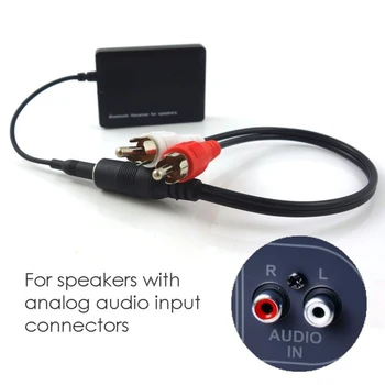 BT Bluetooth Sprejemnik 4.0 Brezžična Auido Glasbe Adapter 3,5 mm Priključek Aux za TV Avto Adapter RCA Bluetooth Audio Sprejemnik